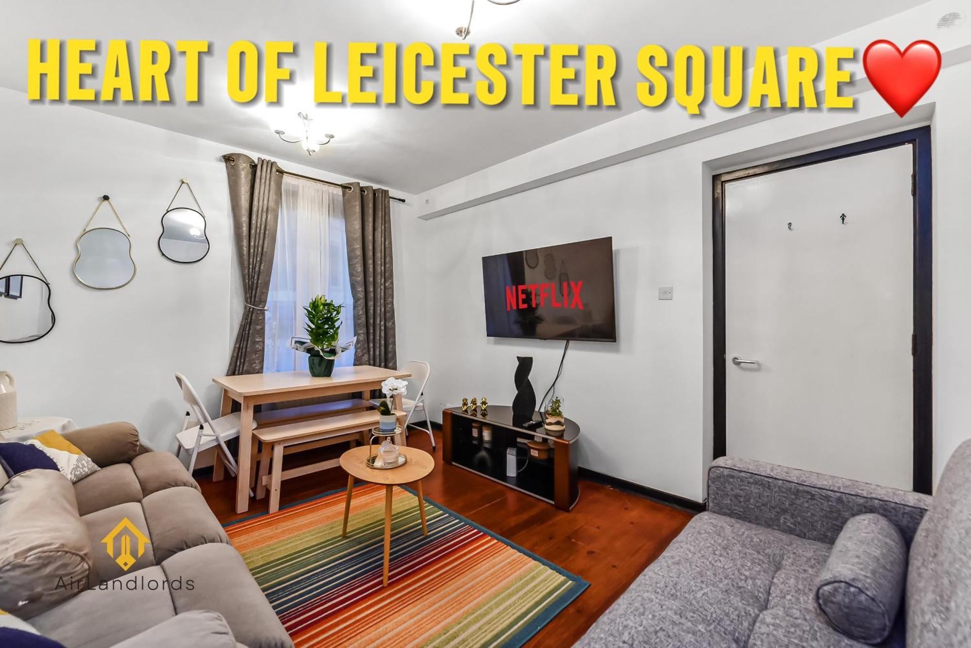 Apartment Exceptional 2-bedroom Flat In Leicester Square! *
